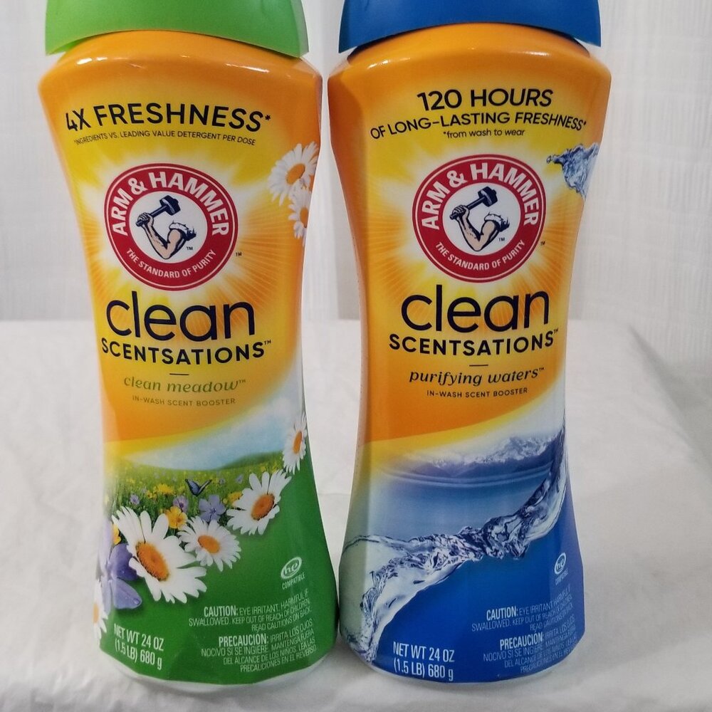 ARM & HAMMER Clean Sensations In-Wash Laundry Scent Booster (2 Bottles)